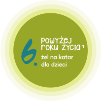 Powyżej 6 roku życia żel na katar dla dzieci